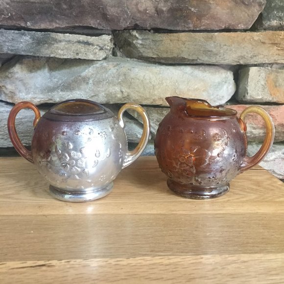 VTG Creamer Sugar MCM United Steri-lite Plastic Mid-Century - Picture 6 of 10